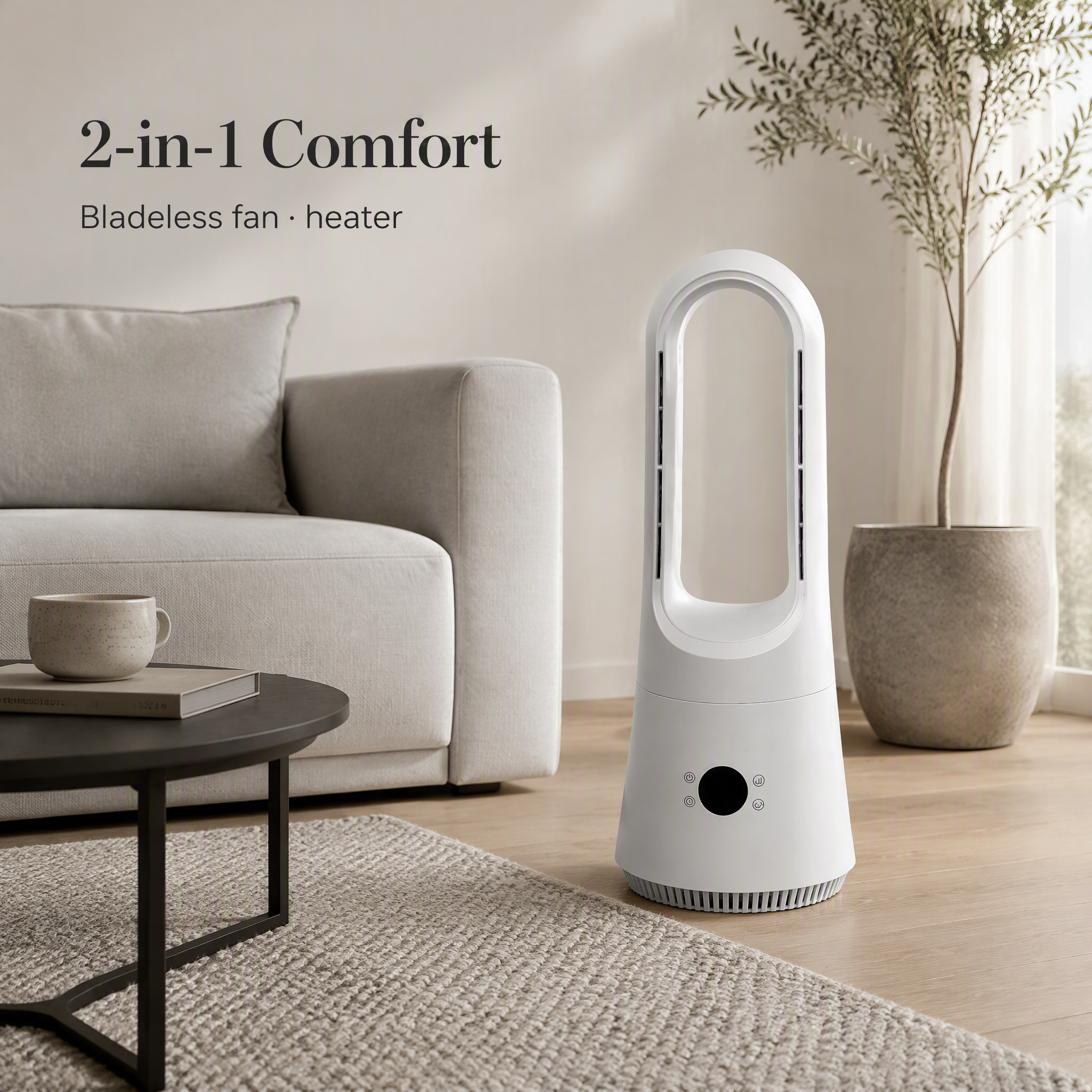 AM-032JR Cool and Heat Bladeless Fan